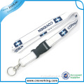 Free Sample Personlized Nylon Strap Lanyard for Key